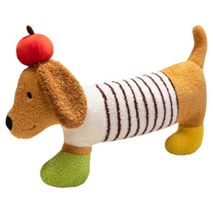 卡通腊肠狗长条抱枕儿童睡觉夹腿床上侧睡枕头沙发客厅靠垫送女生