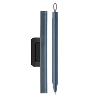 日本zebra斑马随记中性笔pitan磁吸随身携带商务办公用JJ115便携笔记本本子固定笔0.5mm黑色签字笔官方旗舰店