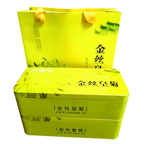 江西婺源金丝皇菊伴手礼一朵一杯礼盒装菊花茶黄菊篁岭特产新花茶