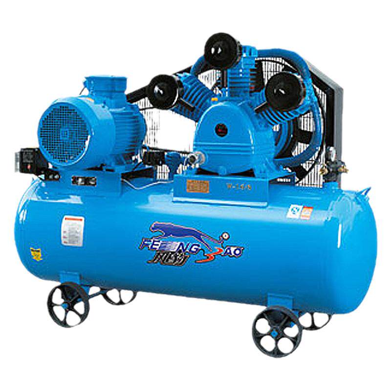 上海风豹W-1.6/8气泵皮带式11KW空气压缩机320L全铜线木工空压机