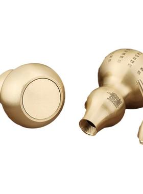 铜葫芦挂件五帝钱门口铜摆件车载