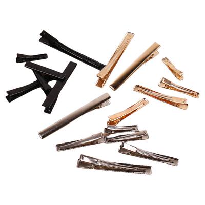 diy头饰配件方夹发夹鳄鱼夹发饰配件蝴蝶结夹子压夹边夹鸭嘴夹10