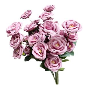 婚庆紫色仿真花高端婚礼订婚宴布置婚礼堂吊顶假花装饰舞台路引花