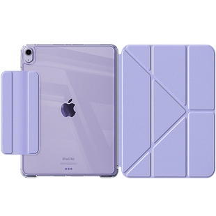 【磁吸拆分带笔袋】ipadair7保护壳ipad11保护套pro平板ipad9防护air6苹果mini7防弯10代8亚克力5外壳4无笔槽