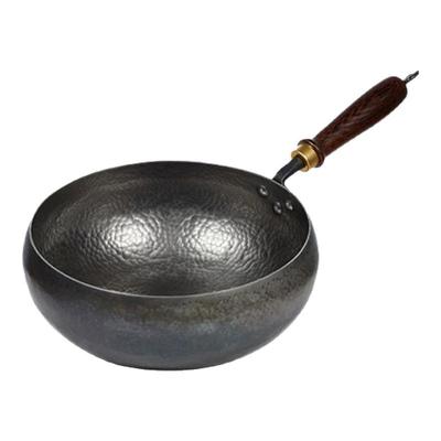 正宗章丘大肚腩铁锅熟铁手工炒锅