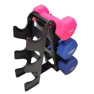 多功能哑铃男士健身家用哑铃收纳架放哑铃架子家用放置架杠铃健身