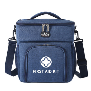 出诊医药包隔层医药箱中医随身包双层翻盖便携式医用包户外急救包