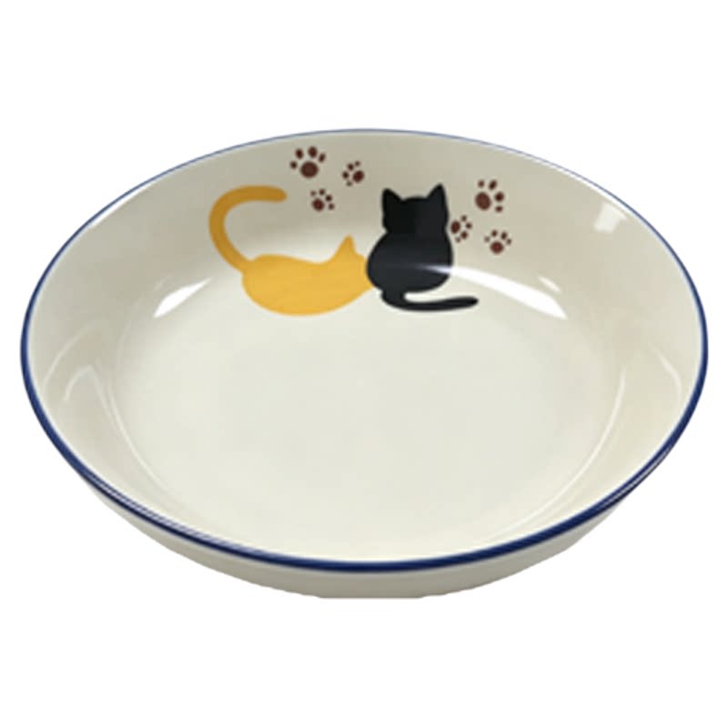 樱之歌皮皮猫12件彩色陶瓷餐具