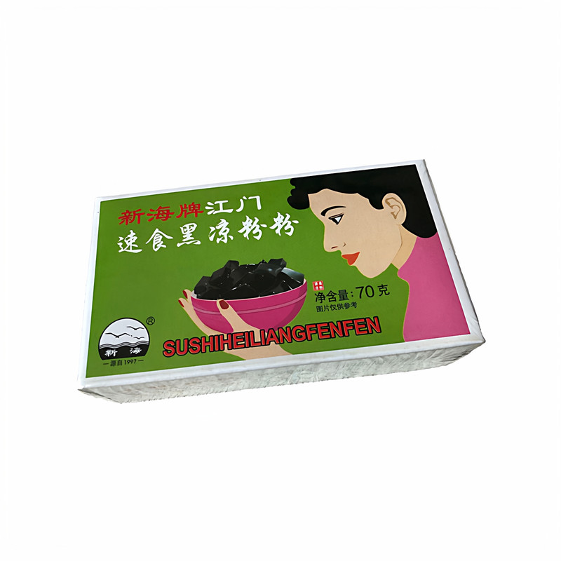新海牌正宗江门速食凉粉粉果冻白凉粉专用粉青草糊黑凉粉烧仙草粉
