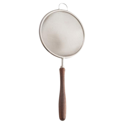304不锈钢木柄面粉筛子