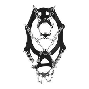 原始人户外19齿冰爪登山防滑鞋套户外雪地鞋底钉徒步装备钓鱼钉爪