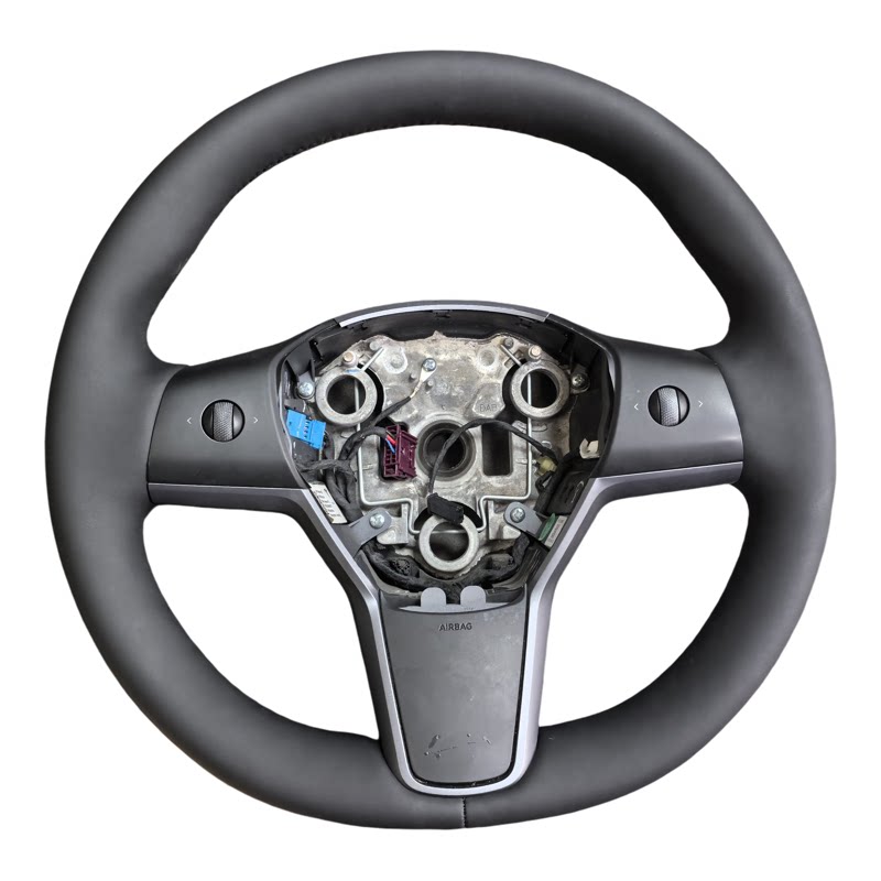 适用于19-22年特斯拉Model 3 Model Y专车专用手缝方向盘套需拆皮