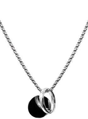 whyblue自制戒指项链ins冷淡风