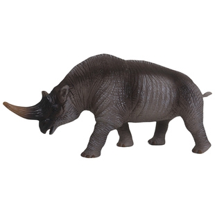 新凯纳仿真远古史前动物模型重脚兽恐狼剑齿虎犀牛玩具古生物儿童