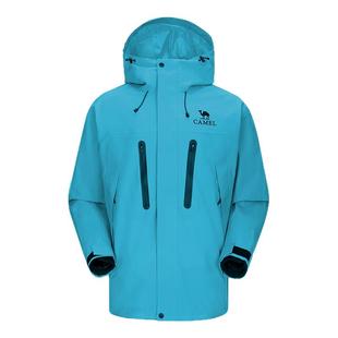 【王者凯甲ONE】骆驼破晓冲锋衣三合一户外防风防水登山服外套女