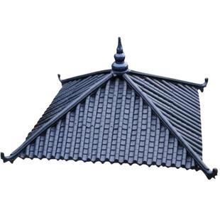 古建凉亭定制瓦仿古一体树脂瓦屋檐屋顶装饰瓦长廊亭四角六角亭瓦