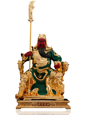 台湾供奉关圣帝武财神