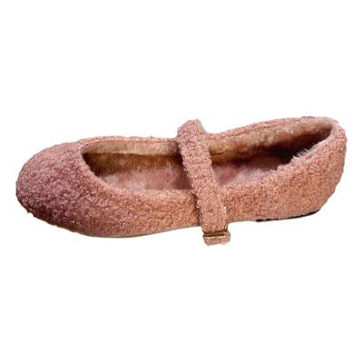 甜美毛茸茸玛丽珍单鞋