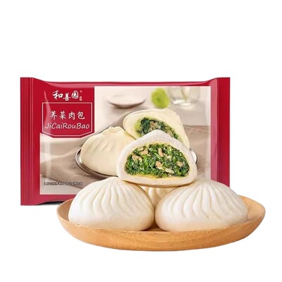 和善园荠菜肉包480g|千人加购