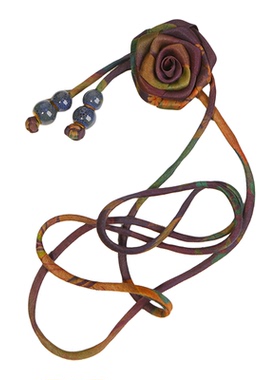 香云纱手工真丝国风腰链