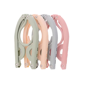 旅行折叠衣架便携旅游晒袜子神器夹子晾衣夹宿舍衣服收纳家用挂衣