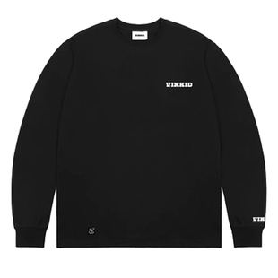 Vinkid(云梯)和平鸽围绕印花长袖 圆领打底刺绣和平鸽长袖国潮