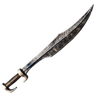 古代仿真兵器模型道具盾牌斯巴达国王剑儿童玩具刀武器男孩拨刀剑