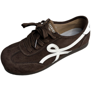 老北京布鞋女鞋子复古风德训鞋女系带平跟软底休闲运动鞋平底单鞋