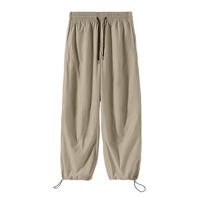 i.tizzue潮牌卡其色工装裤男