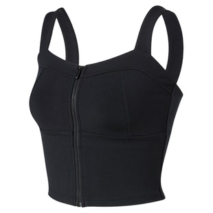 xexymix杰克茜女XELLA前胸拉链装饰背心BRA运动内衣XFK3BL1504C