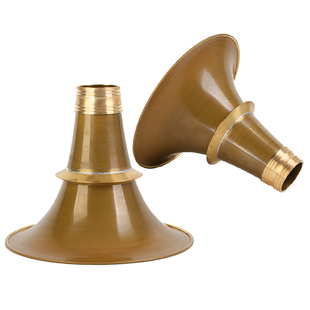 加厚民间唢呐碗黄铜碗广东唢呐碗广西唢呐碗口喇叭口无缝