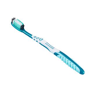 硬毛牙刷中硬毛高档成人家用大头中老年人去牙渍烟渍牙黄独立包装