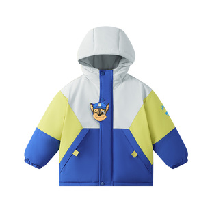 汪汪队男童棉服冬季2025新款冬装儿童加厚棉衣外套男宝宝男孩棉袄