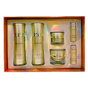 上海维娜化妆品蓓霓芬黄金蜗牛至臻系列套装 水乳霜眼霜四件套