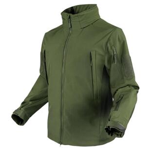 CONDOR轻量户外软壳零点高峰夹克防风防水609立领隐藏风帽外套男