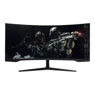三星34英寸C34G55TWWC带鱼屏4K165HZ电竞曲面显示器2K玄龙骑士G5
