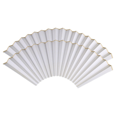 中国宣纸折扇洒金扇面空白