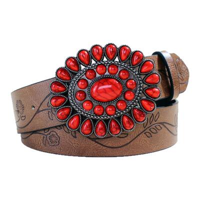 红宝石复古腰带民族风