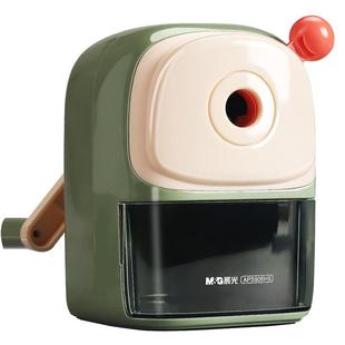 晨光卷笔刀大口径粗杆特粗加粗洞洞铅笔削笔器手摇转笔刀钻刨儿童幼儿园男女孩小学生专用三角大号大孔削笔机