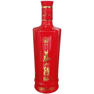 泰山特曲红钻浓香型38度红瓶酒水喜宴白酒纯粮食固态发酵山东名酒