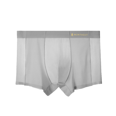 梦特娇冰丝网孔男士内裤抗菌透气