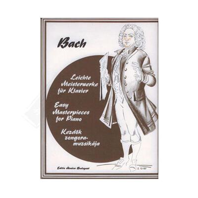 巴赫简易钢琴名作钢琴独奏