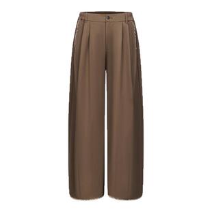 TIRES 24AW SERUTXET线 明线撞色宽松阔腿裤 SOLOTEX防水环保面料