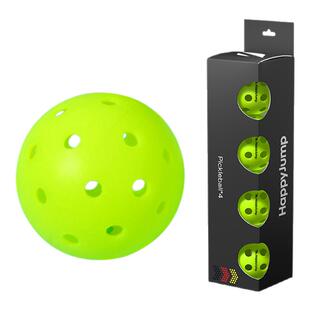 德国嗨跳赛事级专用匹克球一体式无缝滚塑球 Pickleball Ball40孔