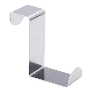 Z型挂钩不锈钢门后挂钩免钉无痕门上门背式浴室挂衣服钩Z型钩