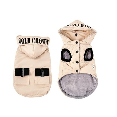 萌尾狗狗衣服新款宠物羽绒布衣服