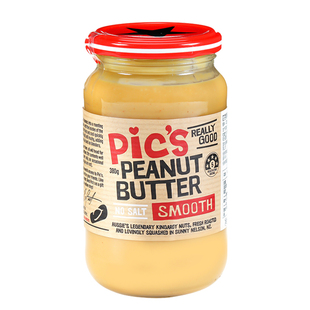 新西兰进口皮卡思花生酱pics无添加盐顺滑380g高油酸花生健身酱料