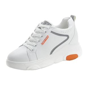 厚底鞋内增高小白鞋女2026新款软底不累脚女鞋运动旅游休闲鞋春款