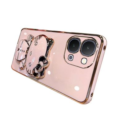 适用vivoY500i带镜子支架猫壳