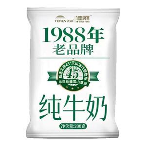 新疆佳丽1988纯牛奶儿童早餐奶